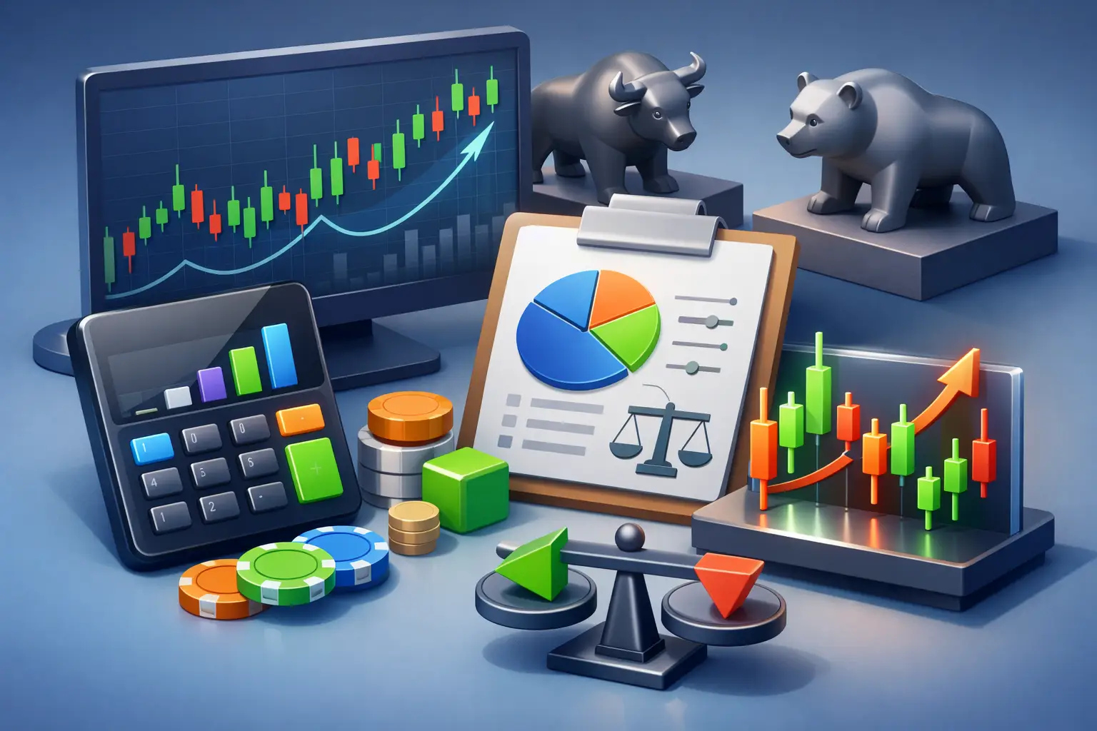 Futures Position Sizing Calculator for Prop Traders