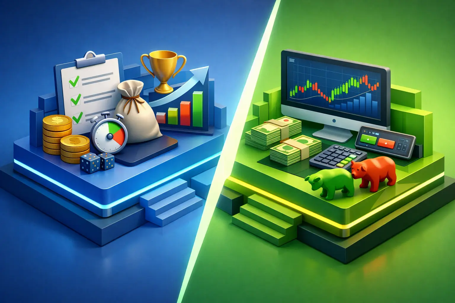 Prop Evaluation Versus Brokerage Account